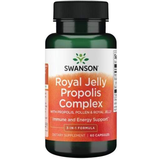 SWANSON Royal Jelly Propolis Komplex 60 Kapsler