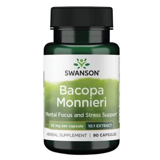 Swanson - Bacopa Monnieri 10:1 Ekstrakt