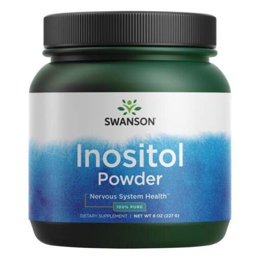 Swanson - Inositol Pulver - 100% rent - 227g