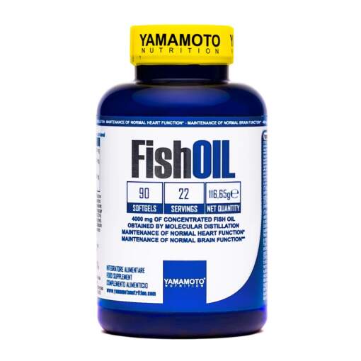 Yamamoto Nutrition - Fiskefedt - 90 bløde kapsler