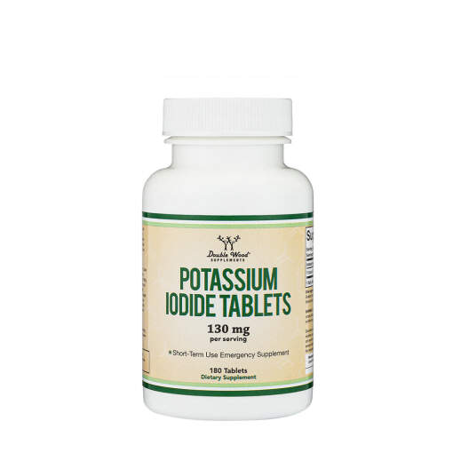 Double Wood Supplements Potassium Iodide (180 Tablets)