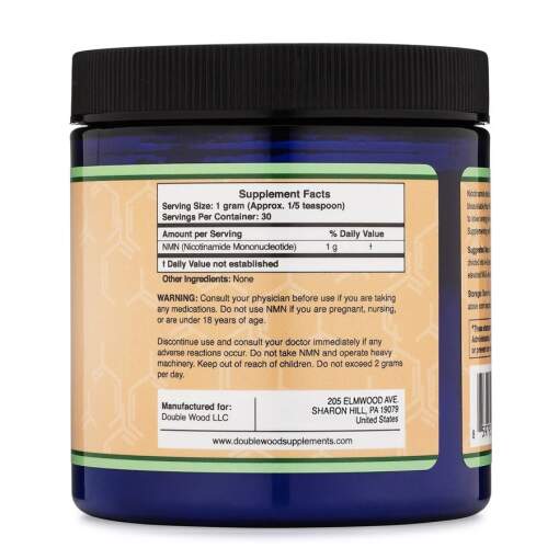 Double Wood Supplements – NMN Pulver 30 g