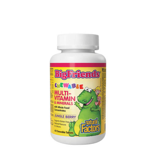 Natural Factors Chewable Multivitamin & Minerals with Whole Food Concentrates (90 Chewables