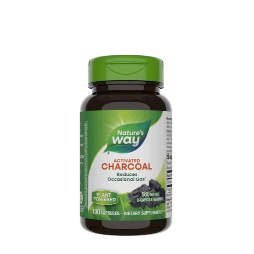 Nature's Way - Activated Charcoal (100 Capsules)