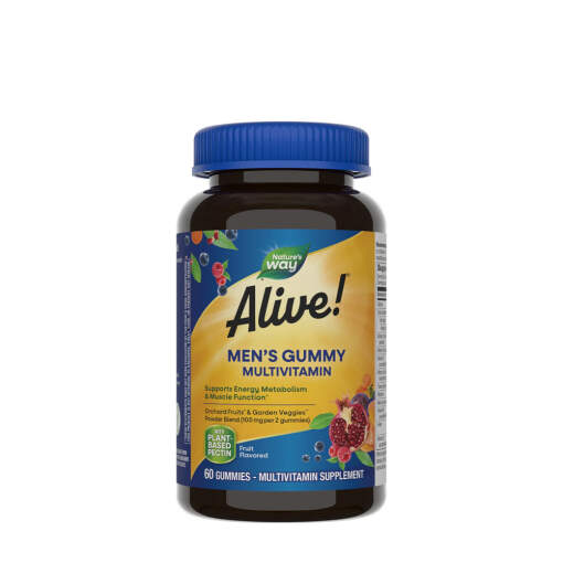 Nature's Way - Alive!® Men’s Gummy Multivitamin (60 Gummies