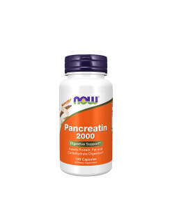 Now Foods - Pancreatin 2000 - Digestive Support (100 Capsules)