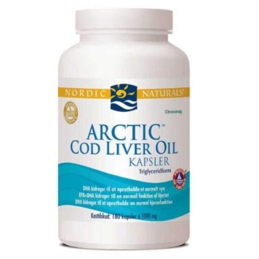 (Danish Label) Arctic Cod Liver Oil Caps