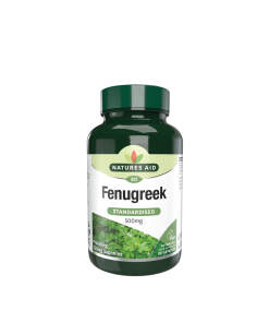 Natures Aid Fenugreek Standardised 500 mg (90 Capsules)