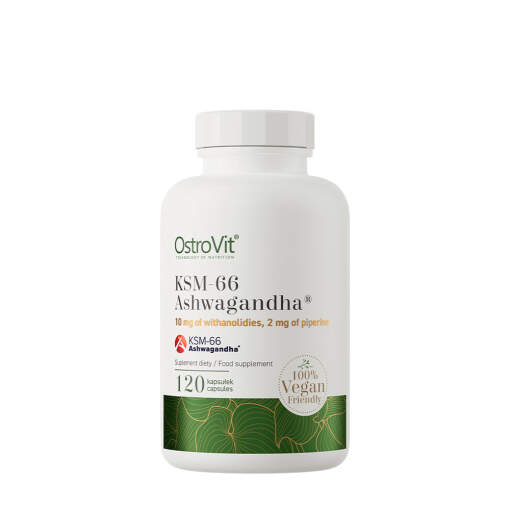 Ostrovit KSM-66 Ashwagandha® Vege (120 Capsules)