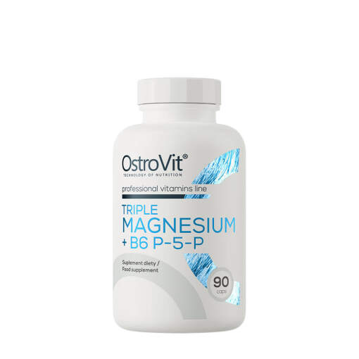 Ostrovit Triple Magnesium + B6 P-5-P (90 Capsules)