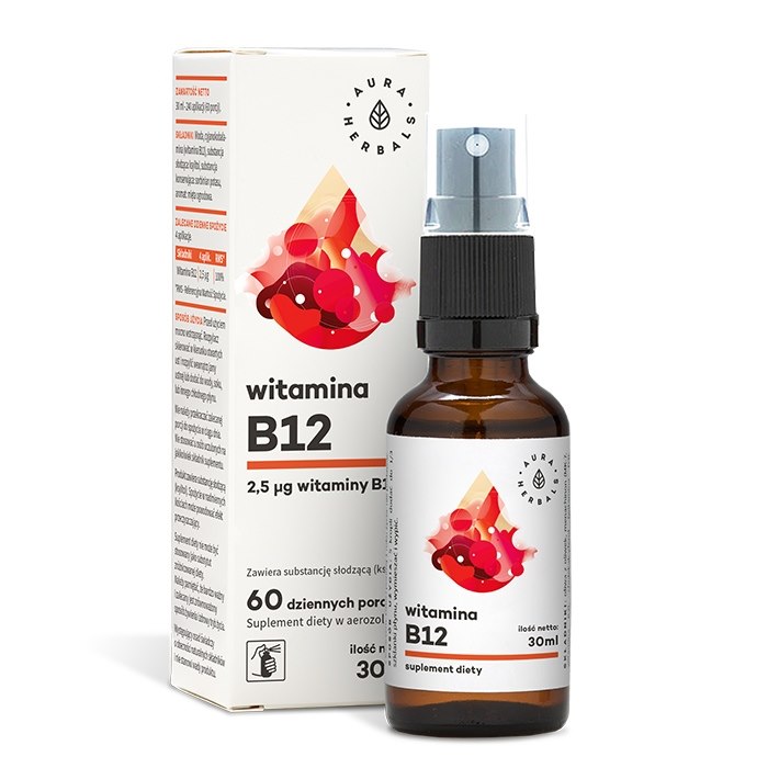 AURA HERBALS Vitamin B12 FORTE