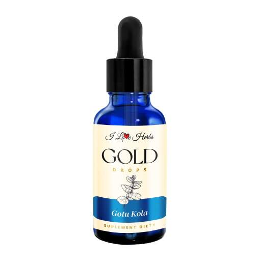 I LOVE HERRBS - Gotu Kola Krople Ziołowe 1:1 (50 ml)