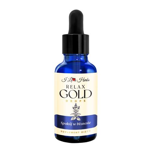 I LOVE HERRBS - RELAX Gold Drops SPOKÓJ W BIZNESIE (50 ml)