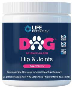 LIFE EXTENSION Dog Hip & Joints (90 sgels)
