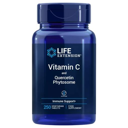 LIFE EXTENSION Vitamin C and Quercetin Phytosome EU version (250 tabs)