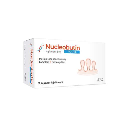 NORSA PHARMA Nucleobutin Forte (60 kaps.)