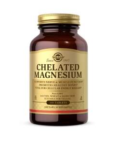 SOLGAR Chelated Magnesium (100 tabs)