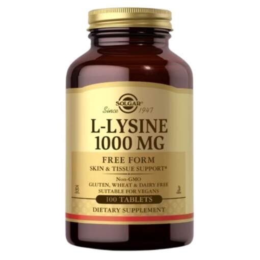 SOLGAR L-Lysine 1000 mg (100 tabs)