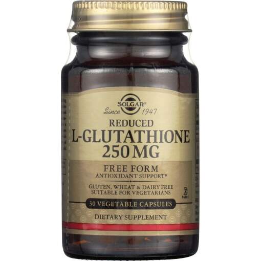SOLGAR Reduced L-Glutathione 250 mg (30 caps.)