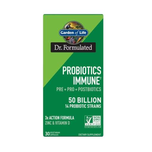Dr. Formulated Probiotics Immune 50 Billion - 30 vcaps