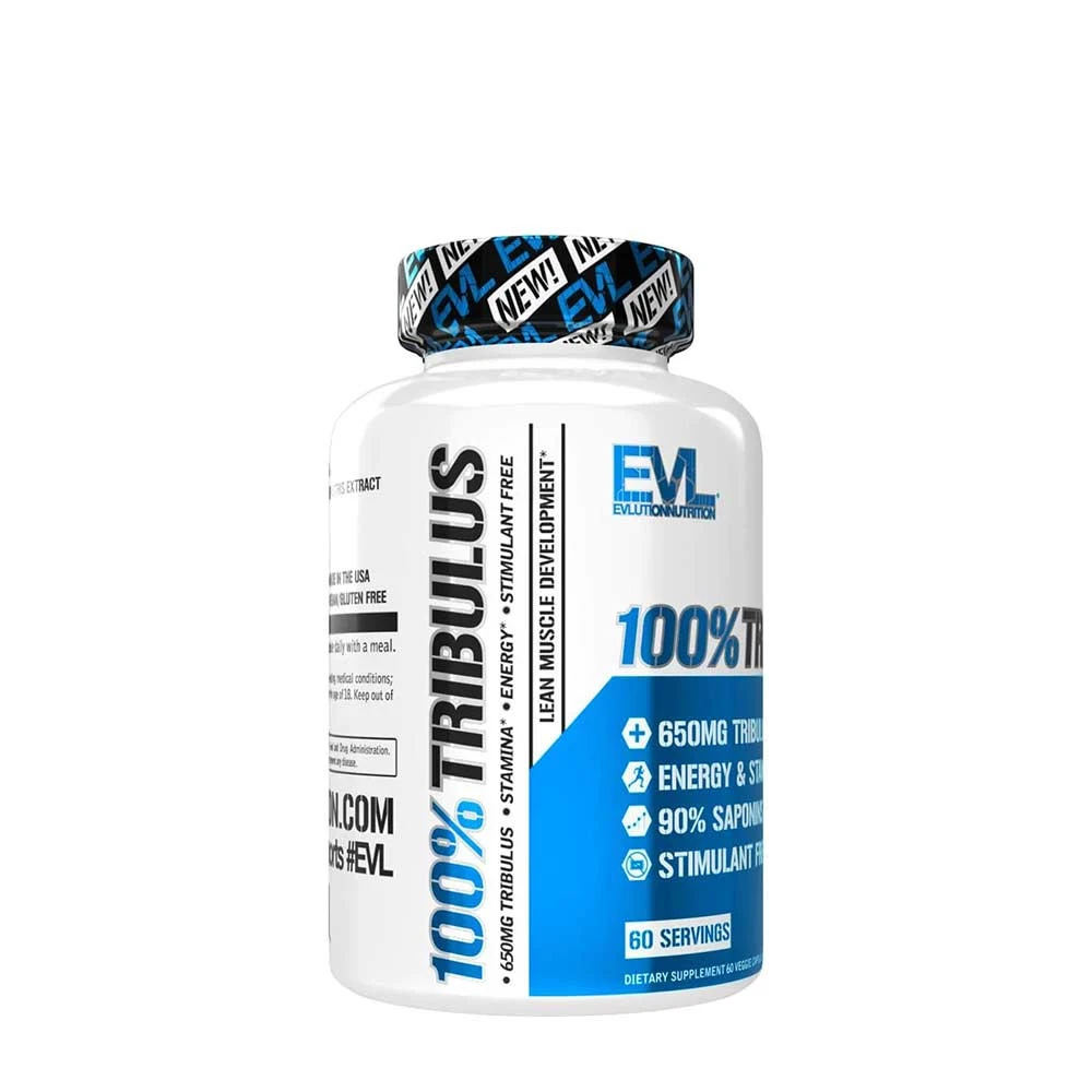 100% Tribulus, 650mg - 60 vcaps - Billede 3