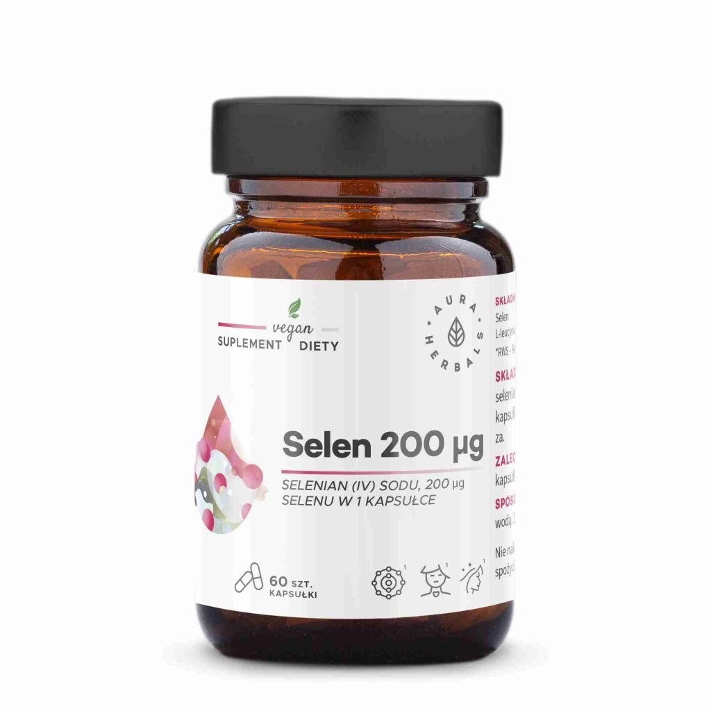 Aura Herbals - Selen 200 µg, 60 kapsler