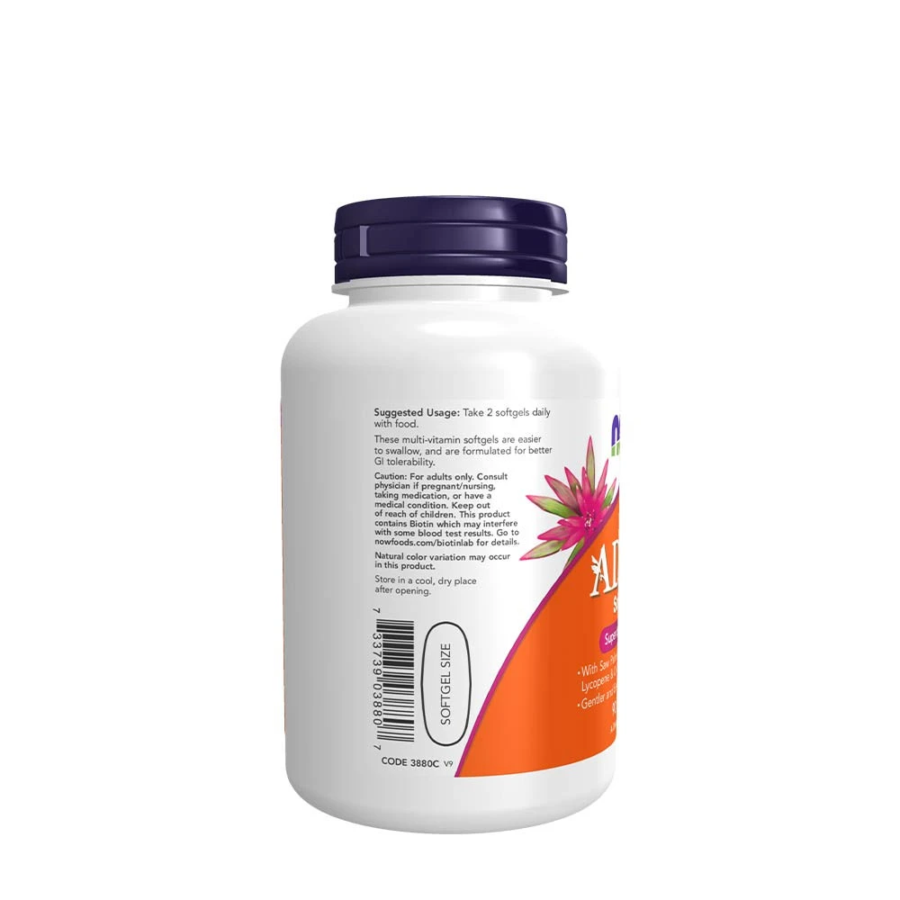 ADAM Multi-Vitamin til mænd - 90 softgels - Billede 3