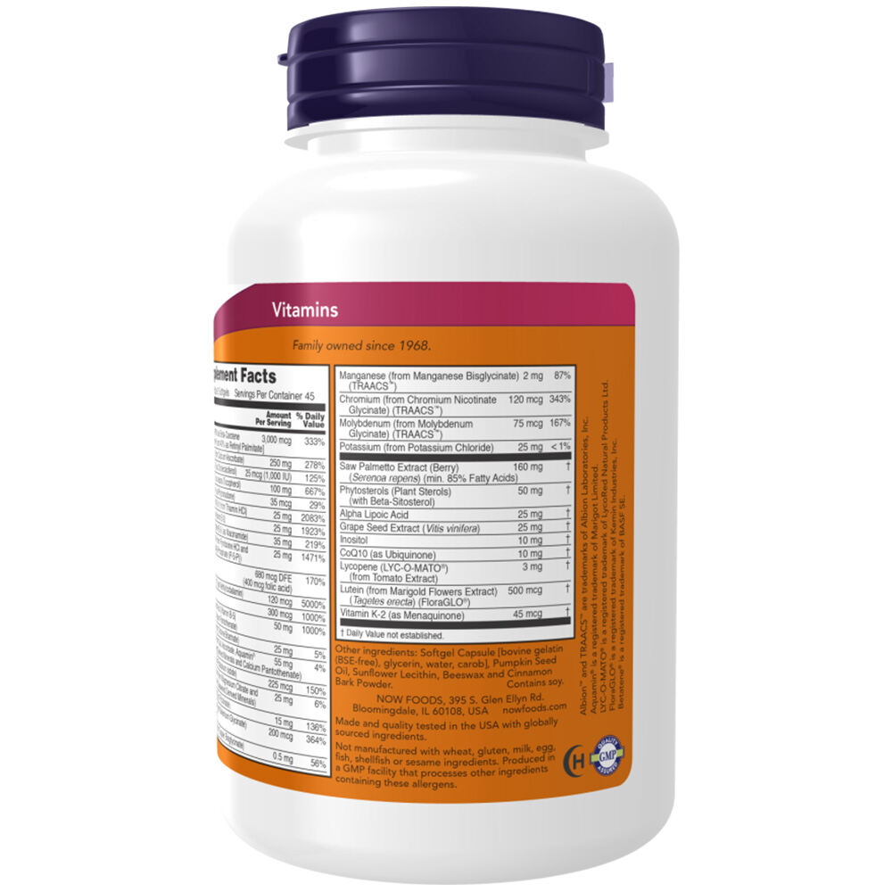 ADAM Multi-Vitamin til mænd - 90 softgels - Billede 6