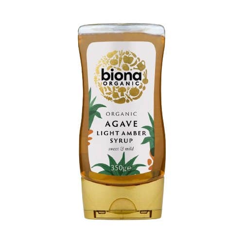 Agave Lys Amber Sirup - 350g billede