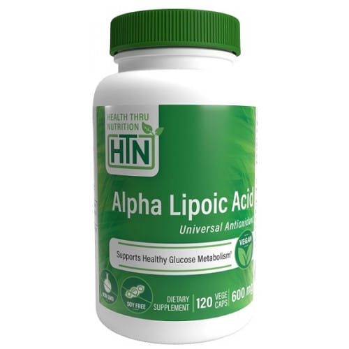 Alpha Lipoic Acid, 600mg - 120 kapsler