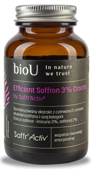 BioU - Efficient Saffron by Saffr'Activ 60 kapsler