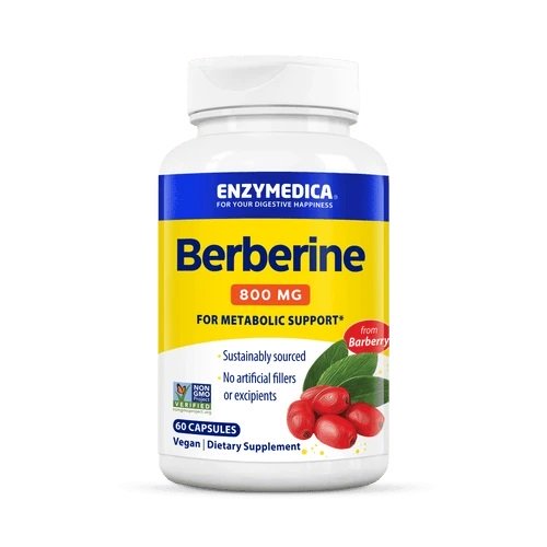 Berberin, 800 mg - 60 kapsler