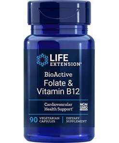 BioActive Folate & Vitamin B12 - 90 vcaps