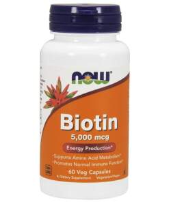 Biotin 5000 mcg capsules