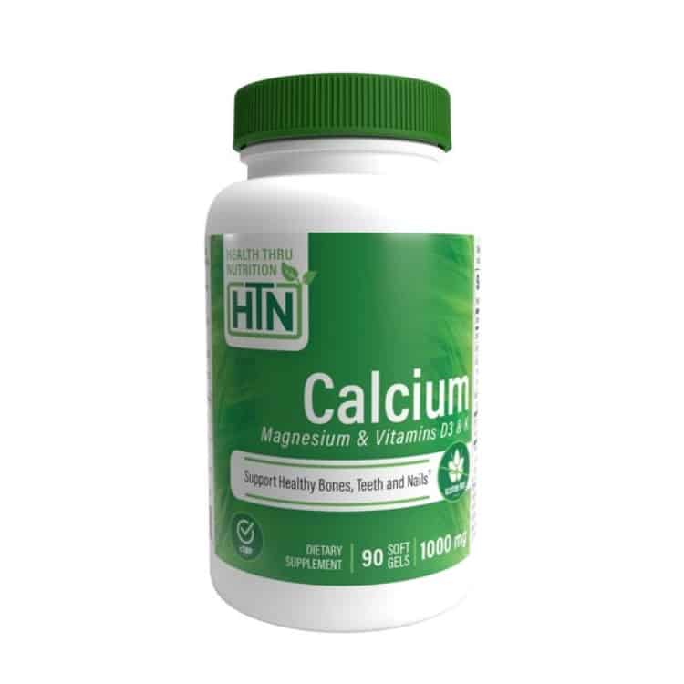 Calcium med magnesium og vitaminerne D3 og K - 90 softgels