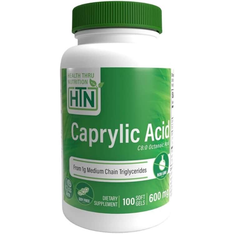 Caprylsyre, 600mg - 100 softgels