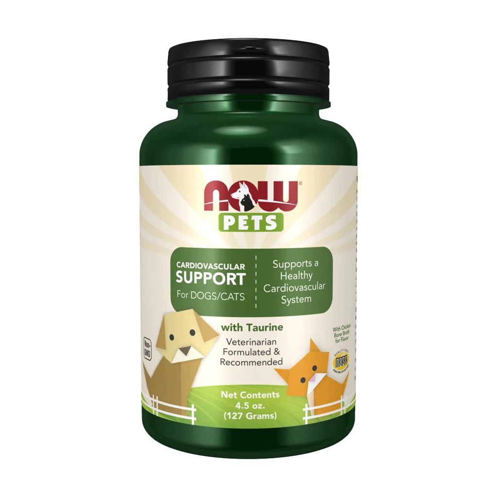 NOW Pets - Kardiovaskulær Støtte til Hunde &amp; Katte