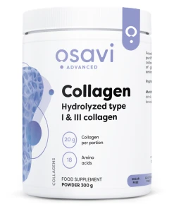 Collagen Peptides - Hydrolyzed Type 1 & 3 - 300g