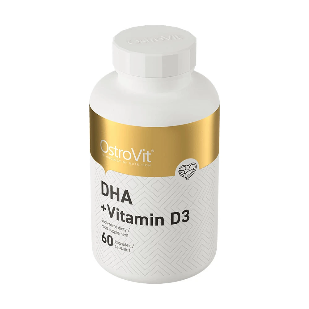 OstroVit – DHA + Vitamin D3, 60 kapsler - Billede 3