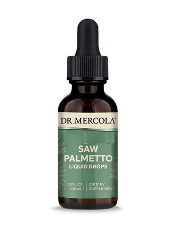 DR. MERCOLA Organic Saw Palmetto Liquid Drops (60 ml / 2 fl. oz.)