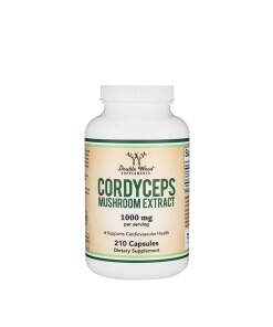 Double Wood Supplements Cordyceps Mushroom Extract (210 capsules)