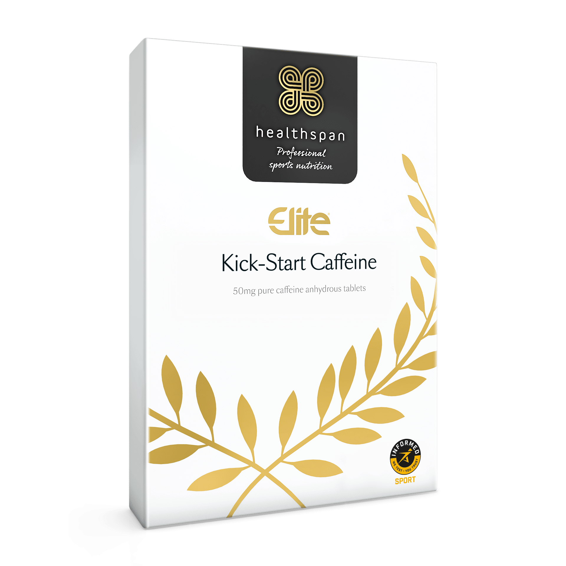 Elite Kick-Start Koffein - 120 tabs