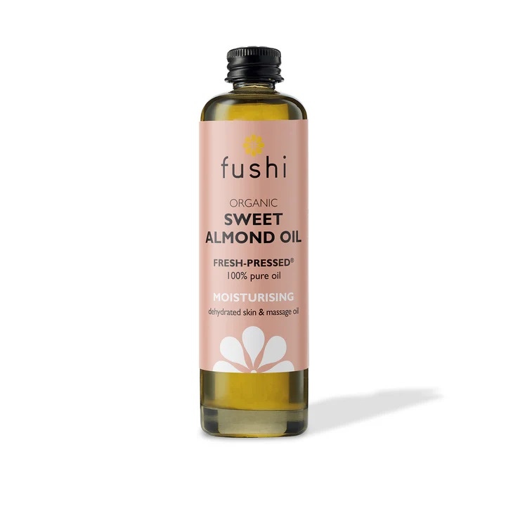 FUSHI Organic Sweet Almond Oil (100 ml/ 3.4 fl oz)