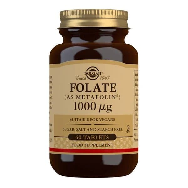 Folat, 1000 mcg - 60 tabletter