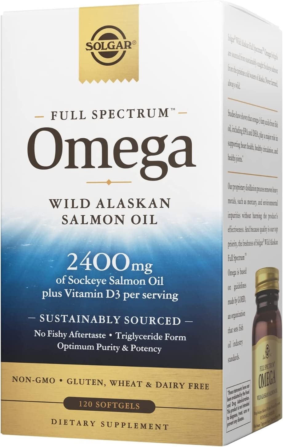 Fuldspektret Omega - 120 bløde kapsler billede