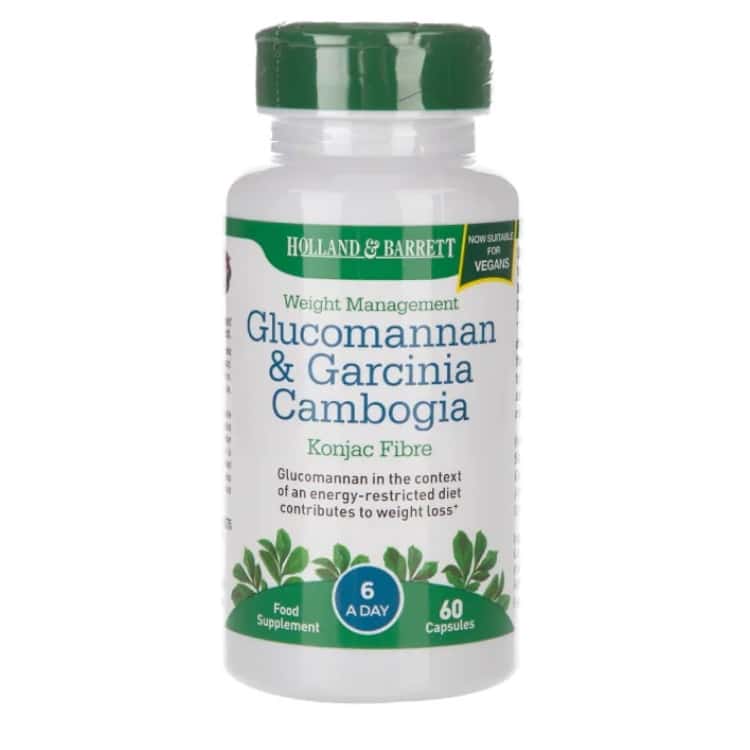 Glucomannan & Garcinia - 60 kapsler