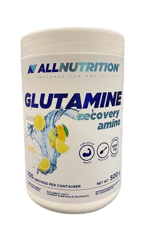 Glutamin Recovery Amino, Citron - 500g