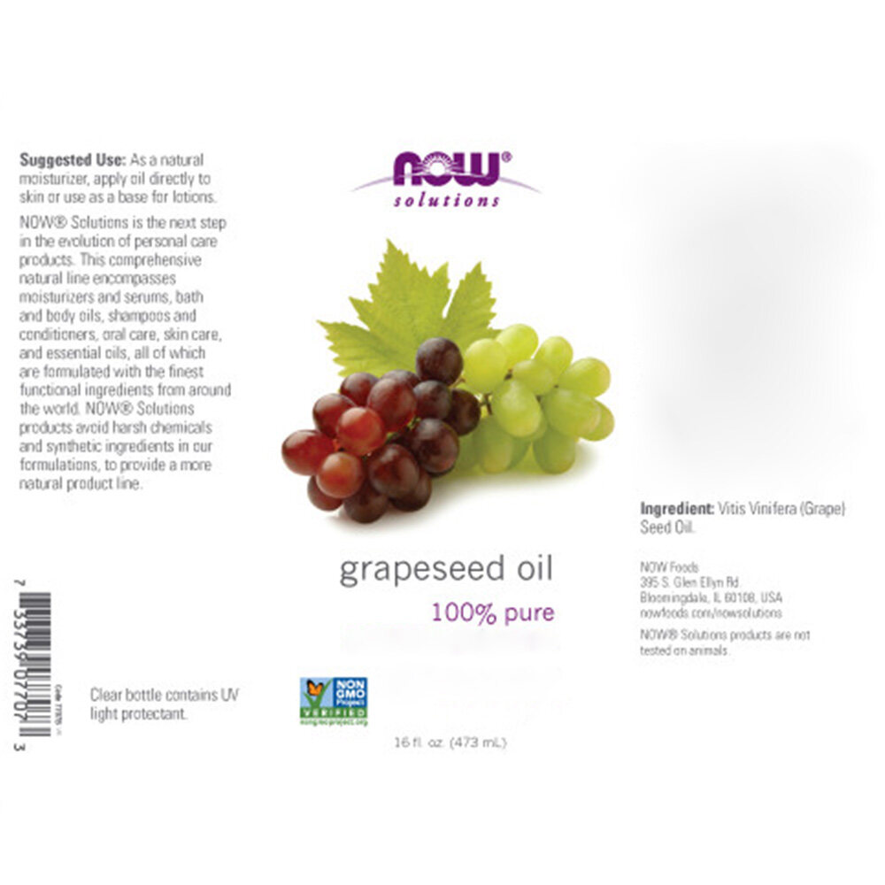 Grapekerneolie - 473 ml - Billede 5