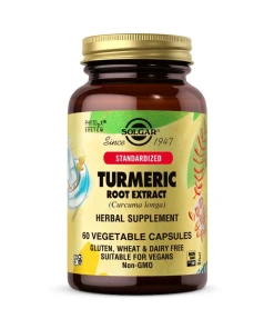 Gurkemejerodekstrakt - 60 veganske kapsler