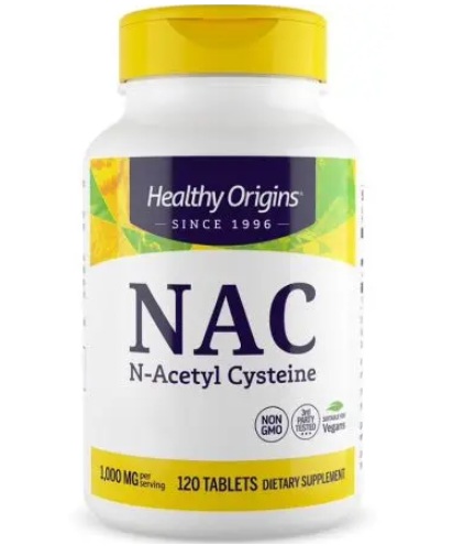 Healthy Origins - NAC N-Acetyl Cystein 500 mg (120 tabs)